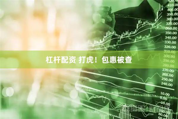 杠杆配资 打虎！包惠被查